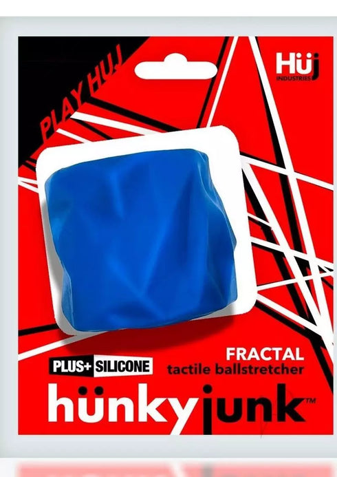 Fractal Tactile Ball Stretcher Teal Ice